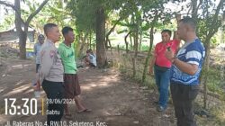 Polsek Sumbawa Bubarkan Judi Sabung Ayam di Lingkungan Raberas