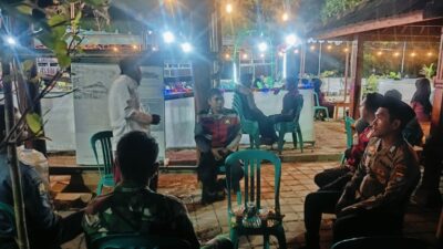 Wujudkan Kamtibmas Kondusif, Anggota Piket Polsek Sekongkang Laksanakan Patroli Dialogis HEBAT di Desa Kemuning