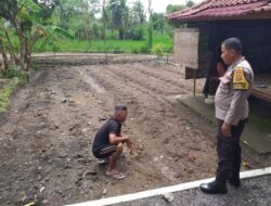 Sinergi Polri dan Warga Desa Kuripan Timur Perkuat Program Ketahanan Pangan