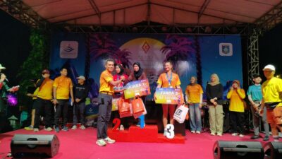 Pelari Mancanegara Ramaikan Aruna Senggigi Night Run 2025