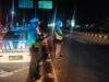 Patroli Malam Satlantas Amankan Bypass BIL Lombok Barat