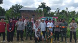 Polsek Batulayar Tanam Jagung Serentak di Sandik, Dorong Swasembada Pangan 2025
