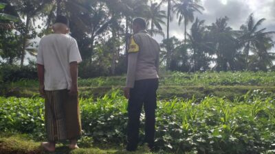Polisi Ajak Warga Mareje Tanam Pangan Sendiri