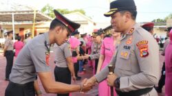 Polres Sumbawa Gelar Upacara Kenaikan Pangkat 57 Personel, Kapolres Tekankan Tanggung Jawab dan Profesionalisme
