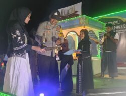 Kapolsek Woha Diwakili Bhabinkamtibmas Desa Penapali Hadiri Penutupan MTQ Tingkat Desa Penapali Ke-19