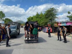 Cegah Kemacetan Lalulintas, Satsamapta Polres Bima Laksanakan PAM Pawai Budaya Peringatan HUT Ke-385 Kabupaten Bima