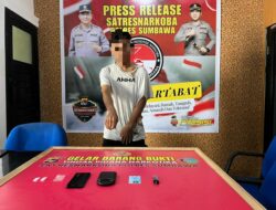Kerap Edarkan Sabu, Pria di Tanjung Menangis Diringkus Satresnarkoba Polres Sumbawa