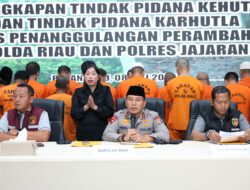Polda Riau Tangkap 46 Tersangka Kejahatan Kehutanan, Tegaskan Komitmen Penegakan Hukum