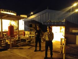 Unit Pamobvit Sat Samapta Polres Bima Kota Laksanakan Pengamanan di PT. PLN UPP6 Nusa Tenggara 1 PLTU Bima