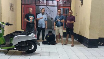 Polsek Ropang Berhasil Ringkus Pelaku Pencurian Sepeda Motor di Lenangguar