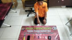 “Main Licin Tak Lagi Ampuh, Residivis Narkoba Dibekuk Sat Resnarkoba Polres Sumbawa Barat dengan 11 Gram Sabu”