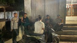 Polsek Pekat laksanakan Patroli KRYD untuk jaga kondusifitas wilayah Kecamatan Pekat