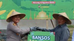 Sinergi Polres dan Ponpes Mesanggok Dukung Ketahanan Pangan Nasional