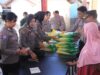Polres Sumbawa Barat dan Perum Bulog Gelar Bazar Beras Murah di Poto Tano