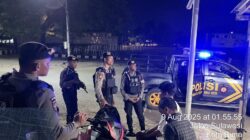 Sat Samapta Polres Bima Kota Gelar Patroli Blue Light, Antisipasi Tindak Pidana