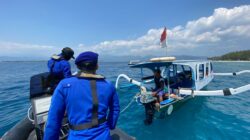 Sat Polairud Polres Lombok Utara Laksanakan Patroli Laut di Perairan Gili Meno