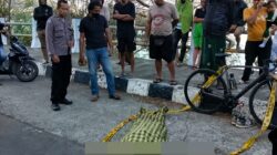 Polsek Asakota Evakuasi Pesepeda Meninggal Dunia di Jalan Lintas Ule