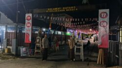 Sinergi Bhabinkamtibmas dan Warga Binaan Bersatu Memeriahkan HUT RI ke-80 Melalui Lomba Gapura