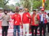 Polres Sumbawa Ikut Serta Pawai Alegoris Meriahkan HUT ke-80 RI di Sumbawa, Ajak Masyarakat Jaga Semangat Kebersamaan