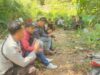 BHABINKAMTIBMAS DESA SEMINAR SALIT DAMPAINGI POLHUT LAKUKAN KROSSING LAHAN DI DUSUN BATU MELIK