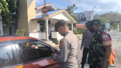 Personel Kawasan Pelapuhan Laut Tano Bersama Tni Lakukan Pemeriksaan