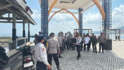 Patroli Gabungan Forkopincam Sekotong Wujudkan Sinergi Jaga Kamtibmas