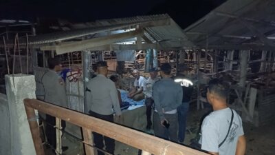 Polsek Gerung Perkuat Patroli Malam di Kebon Ayu dan Gerung Selatan