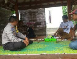 Bhabinkamtibmas Jagaraga Dorong Petani Karang Bucu Perkuat Ketahanan Pangan