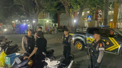 Sat Samapta Polres Bima Kota Gelar Patroli Blue Light di Sejumlah Titik Strategis