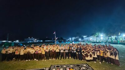 BHABINKAMTIBMAS ZULKIPLI HADI HADIRI KEGIATAN PERKEMAHAN SABTU MINGGU DI WILAYAH MALUK