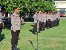 Kapolres AKBP Zulkarnain, S.I.K Ingatkan Anggota Tingkatkan Kinerja dan Disiplin