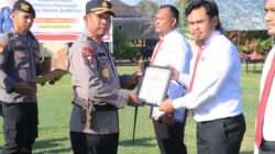Polres Sumbawa Barat Apresiasi Personel Berprestasi dalam Upacara Hari Kesadaran Nasional