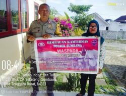 Polsek Sumbawa Gencarkan Sosialisasi TPPO untuk Lindungi Masyaraka