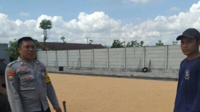 Bhabinkamtibmas Desa Jagaraga Dorong Gudang Jagung Bermitra dengan Bulog