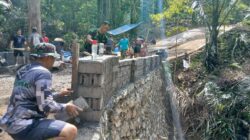 TMMD Kodim 1606 Mataram Kokohkan Infrastruktur Pedesaan