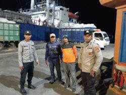 Polsek Kawasan Pelabuhan Laut Bima Laksanakan Patroli Rutin di Terminal 1 dan 2