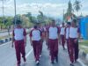 Jaga Kebugaran Tubuh, Personel Polres Bima Kota Gelar Olahraga Bersama