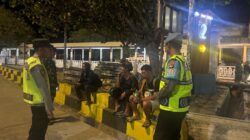 Pastikan Keamanan di Pelabuhan, Personel Polsek KPL Poto Tano Laksanakan Patroli Rutin