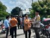 BHABINKAMTIBMAS DESA GOA HADIRI TAKZIAH DAN HIMBAU WARGA JAGA KONDUSIFITAS