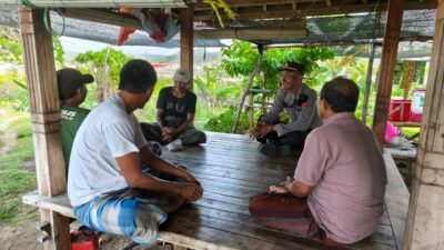 Polda NTB Sambang Warga Kampung Melayu, Ajak Masyarakat Aktif Jaga Kamtibmas