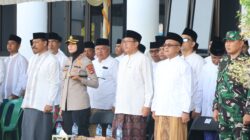 Kapolres Sumbawa Turut Hadir dalam Upacara Peringatan Hari Santri Nasional 
