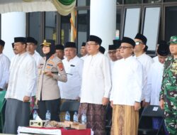 Kapolres Sumbawa Turut Hadir dalam Upacara Peringatan Hari Santri Nasional 