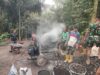 Satgas TMMD Mulai Kerjakan Rabat Jalan di Giri Madia