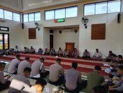 Polres Bima Kota Gelar Kegiatan Binrohtal Rutin, Tingkatkan Keimanan dan Mental Personel