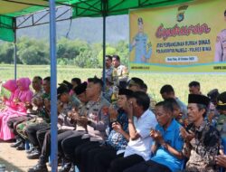 Pimpin Peresmian dan Syukuran Pembangunan Rumah Dinas Polseksubsektor ini Penekanan Kapolres Bima AKBP Eko S.I.K.,M.I.K.