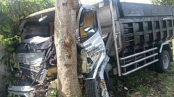 Sat Lantas Polres Loteng Olah TKP Laka Lantas di Praya Tengah, Dua Korban Meninggal Dunia.