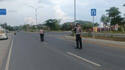 Sat Lantas Polres Loteng Olah TKP Laka Lantas di Kuta, Seorang Pelajar Meninggal Dunia. 
