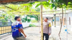Polsek Gerung Gencarkan Pemanfaatan Pekarangan Kosong Warga