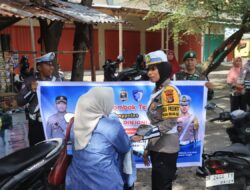 SAT LANTAS POLRES LOTENG GELAR DIKMAS LANTAS DALAM RANGKA OPERASI ZEBRA RINJANI 2025