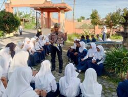 Satlantas Lobar Edukasi Pelajar, Siapkan Operasi Zebra Rinjani 2025